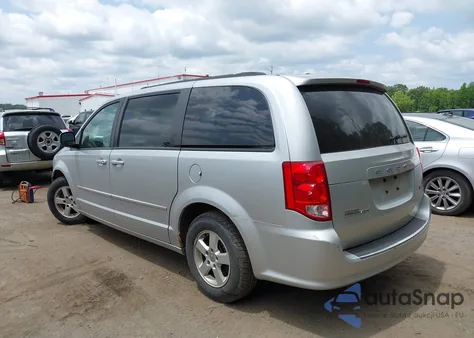 2012 Dodge Grand Caravan Sxt from USA, damaged, VIN 2C4RDGCG7CR386097